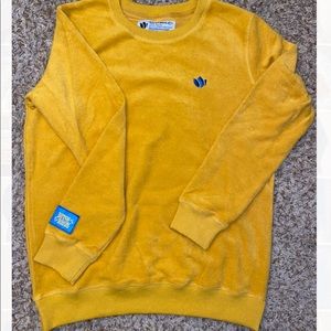 Dutch Bros fuzzy crew neck